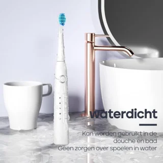 Elektrische Tandenborstel voor Volwassenen (Zwart)