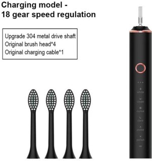 Elektrische tandenborstel - Zwart review