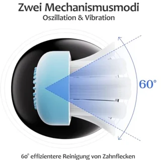 Elektrische tandenborstel - Zwart