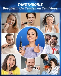 Elektrische tandenborstel Zwart