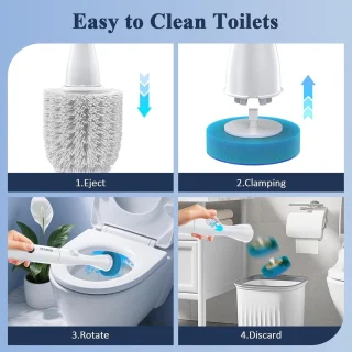 Elektrische toiletborstel wandmodel