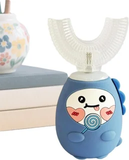 Elektrische u-vormige tandenborstel voor kinderen - blauw