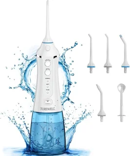 Elektrische watertandflosser wit