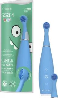 FOREO issa 4 baby sonische tandenborstelset Bubble Blue