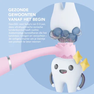 FOREO issa 4 baby sonische tandenborstelset Kiwi Green