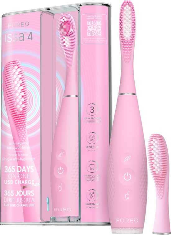 FOREO ISSA 4 Elektrische Tandenborstel Pearl Pink review