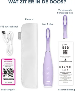FOREO ISSA 4 Plus sonische elektrische tandenborstel Lavander