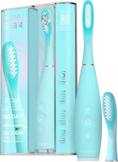 FOREO ISSA 4 Sonische Elektrische Tandenborstel Artic Blue met Extra Borstelkop