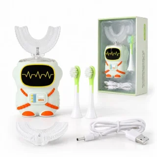 Gloovon elektrische kindertandenborstel sonische astronaut design