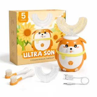 Gloovon® Elektrische sonische kindertandenborstel met hond design
