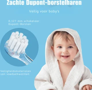 Goodivery Elektrische Kindertandenborstel Blauw