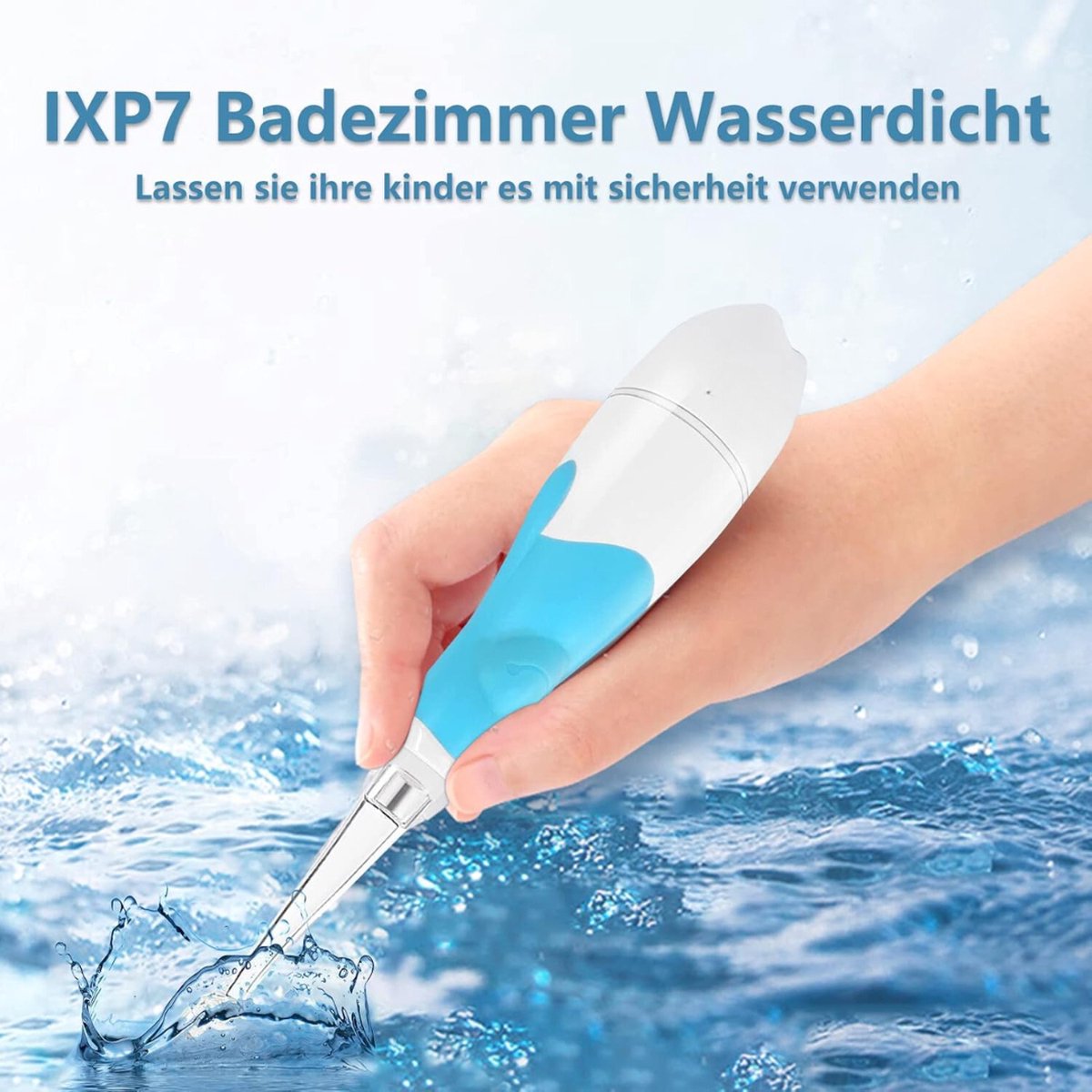 Wat vinden we goed aan de Goodivery Elektrische Kindertandenborstel Blauw