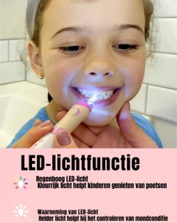 Goodivery Elektrische Kindertandenborstel Roze