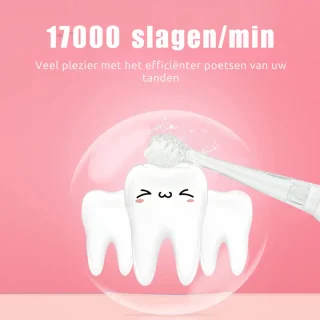 Goodivery Kinderelektrische Tandenborstel Roze