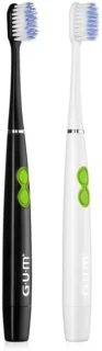 GUM Sonic Daily Elektrische tandenborstel Wit - 2 stuks