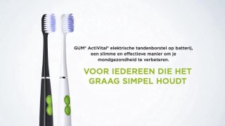 GUM Sonic Daily Elektrische Tandenborstel Wit