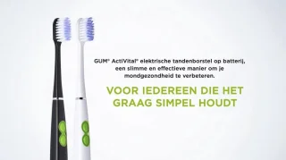 GUM Sonic Daily Elektrische Tandenborstel Wit