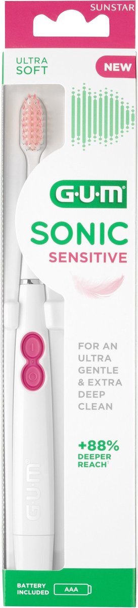 GUM Sonic Daily Sensitive elektrische tandenborstel