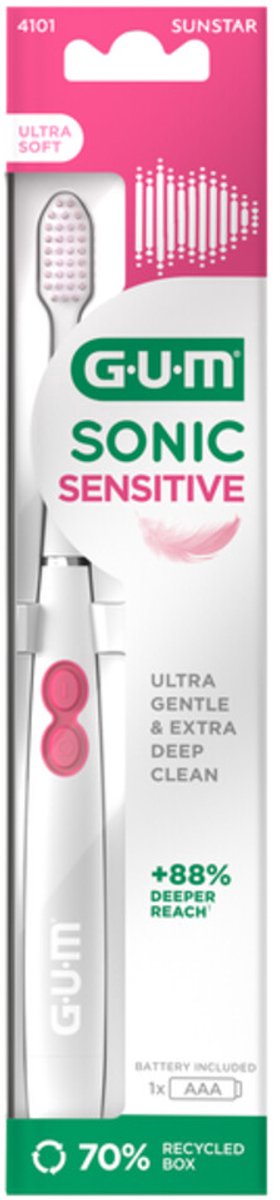 GUM Sonic Daily Sensitive elektrische tandenborstel