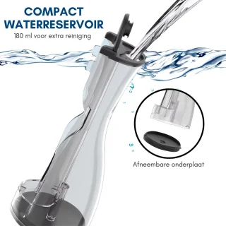 HAIDU Elektrische Tandenborstel 3-in-1 Premium Plus Zwart