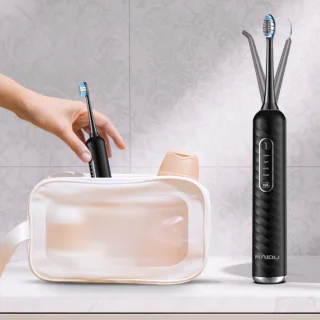 HAIDU Elektrische Tandenborstel 3-in-1 Premium Plus Zwart