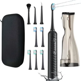 HAIDU Elektrische Tandenborstel 3-in-1 Premium Plus Zwart