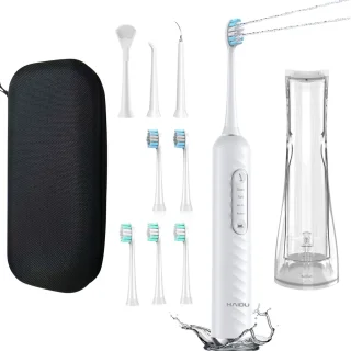 HAIDU Premium Plus 3-in-1 Elektrische Tandenborstel Wit