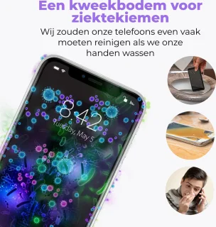 HoMedics UV draagbare smartphone ontsmetter grijs