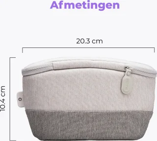 HoMedics UV draagbare smartphone ontsmetter grijs