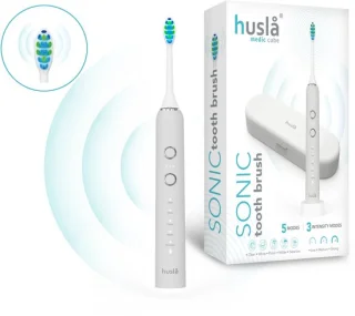 Husla Medic Cube Sonische elektrische tandenborstel - wit