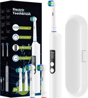 Intelligente Elektrische Tandenborstel Met 4 Modi Rotatieborstel Oplaadbaar Compatible Oral-B