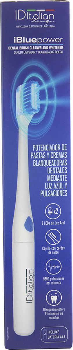 ITALIAN DESIGN Blauwe Elektrische Tandenborstel