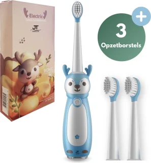 JT Products Sonische Elektrische Baby Tandenborstel Blauw 1-4 Jaar