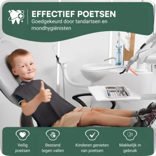 JT Products Sonische Elektrische Baby Tandenborstel Blauw 1-4 Jaar