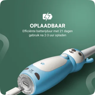 JT Products Sonische Elektrische Baby Tandenborstel Blauw 1-4 Jaar
