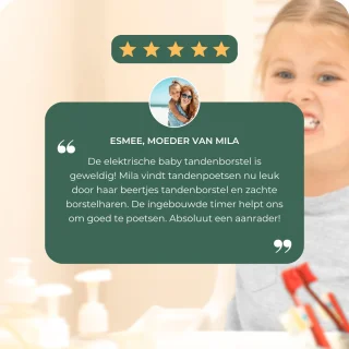 JT Products Sonische Elektrische Baby Tandenborstel Roze