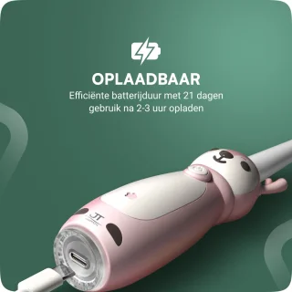 JT Products Sonische Elektrische Baby Tandenborstel Roze