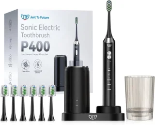 JTF elektrische sonic tandenborstel (zwart)