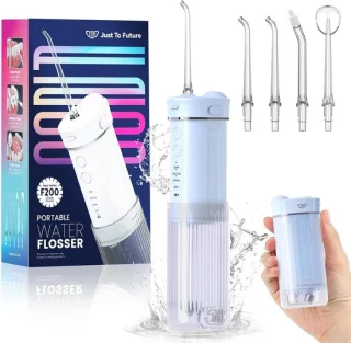 JTF mini-monddouche draagbare waterflosser (blauw)