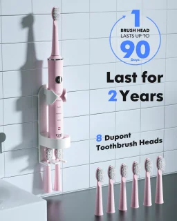 JTF Sonic J40 elektrische tandenborstel roze