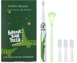 Kiddo Brush Elektrische Tandenborstel Kinderen Krokodil