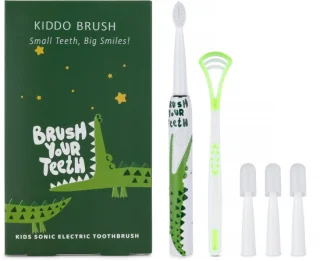 Kiddo Brush Elektrische Tandenborstel Kinderen Krokodil