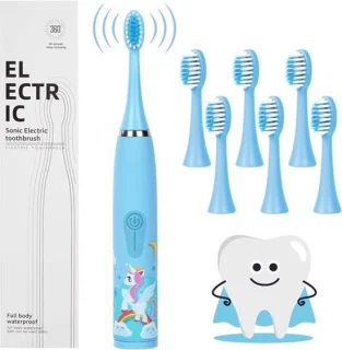 Kinder elektrische tandenborstel blauw