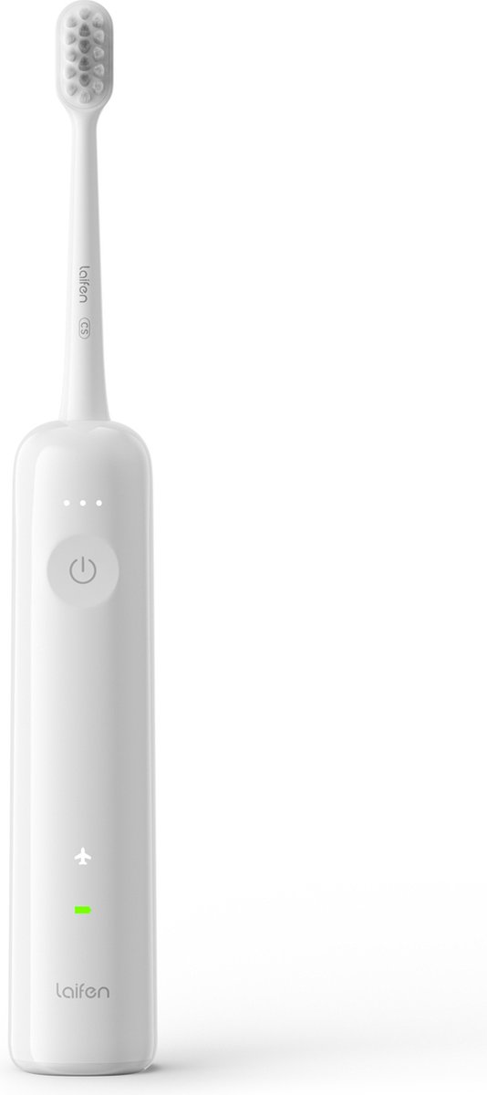 Laifen Wave Elektrische tandenborstel kunststof 3 opzetborstels