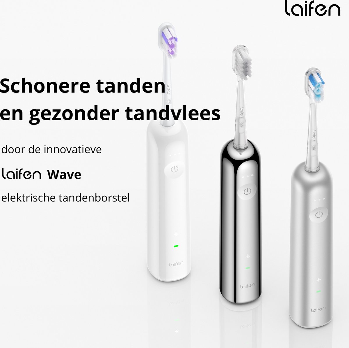 Laifen Wave Elektrische Tandenborstel Kunststof