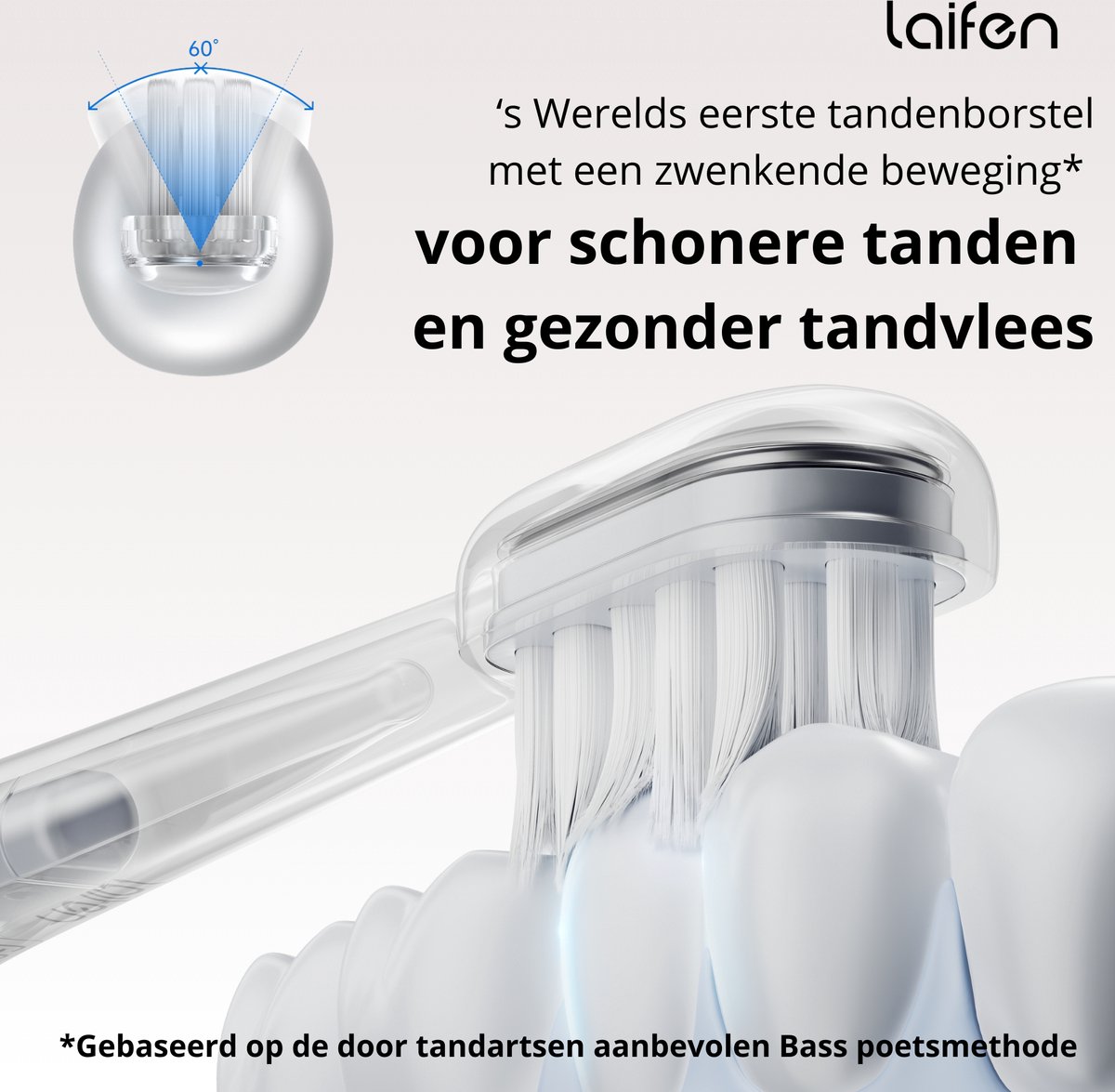 Laifen Wave Elektrische Tandenborstel Kunststof