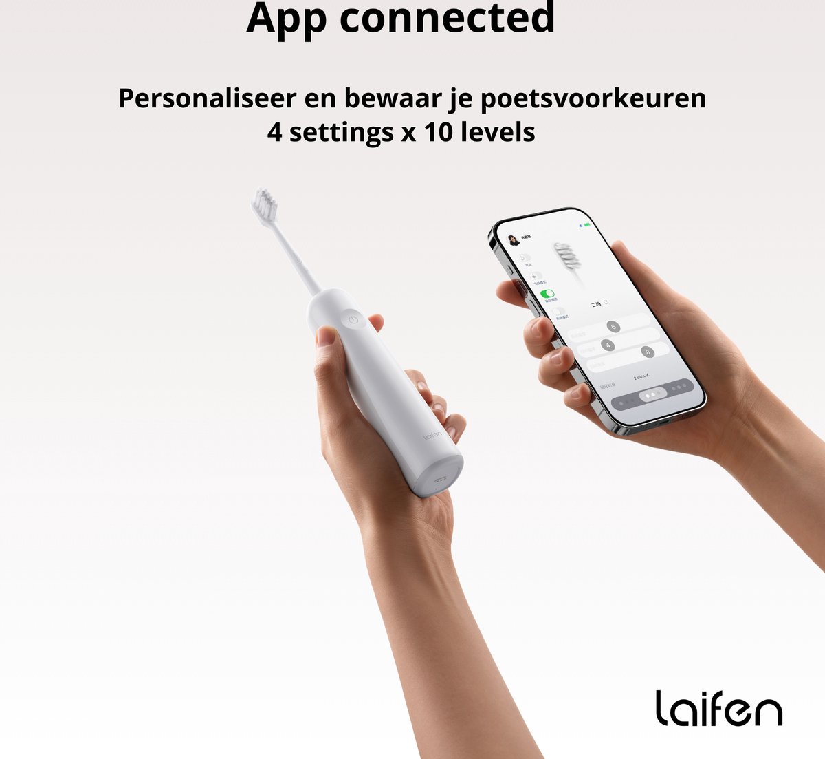 Laifen Wave Elektrische Tandenborstel Kunststof