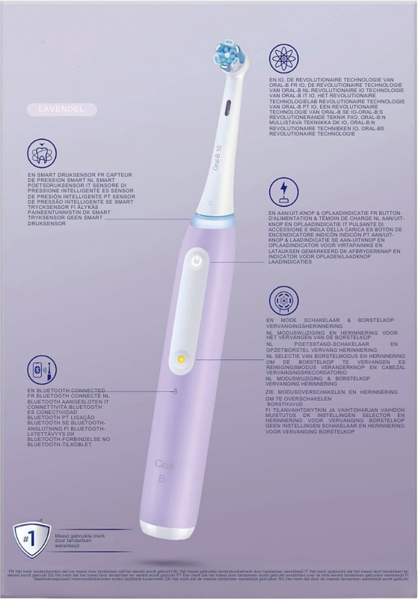 Lavendel Elektrische Tandenborstel Set