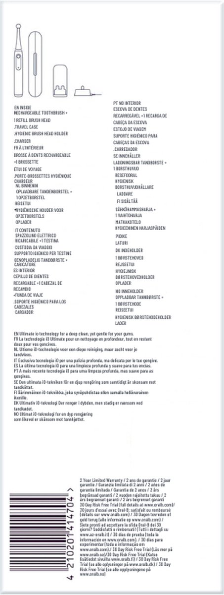Lavendel Elektrische Tandenborstel Set