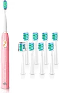 LeeuwenChoice® Elektrische tandenborstel Roze